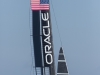 Oracle Team USA at speed during the 34th America's cup.