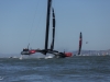 Oracle Team finishing in front of Team New Zealand